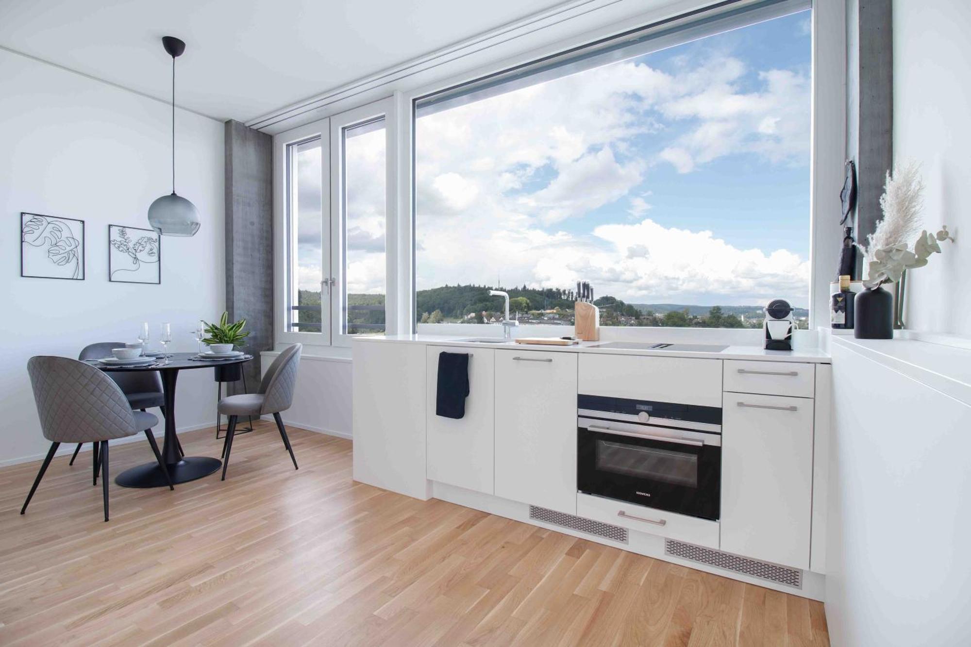 Loewe Apartments Am Rheinfall نيوهاسن ام رينفا المظهر الخارجي الصورة