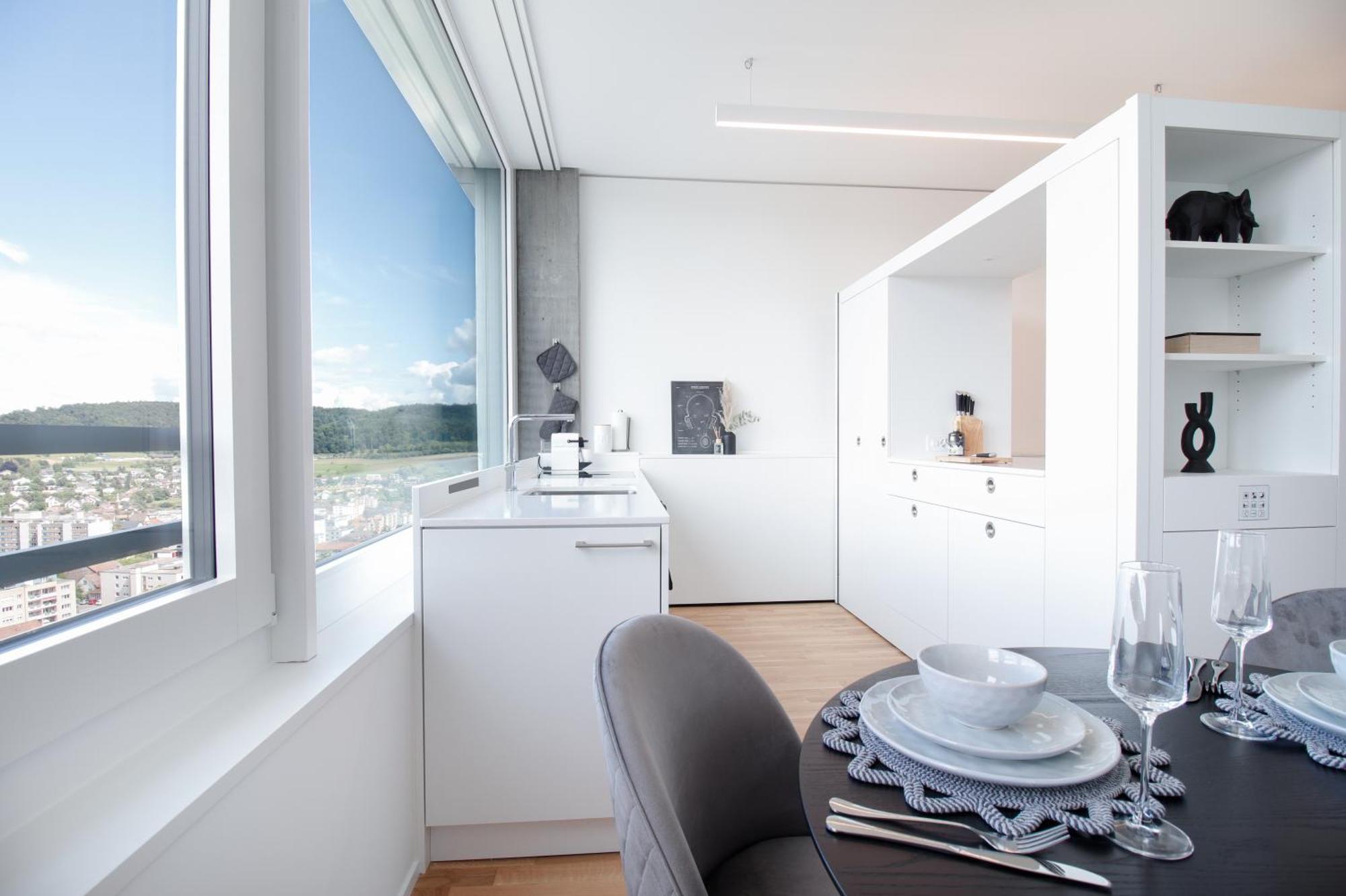 Loewe Apartments Am Rheinfall نيوهاسن ام رينفا المظهر الخارجي الصورة