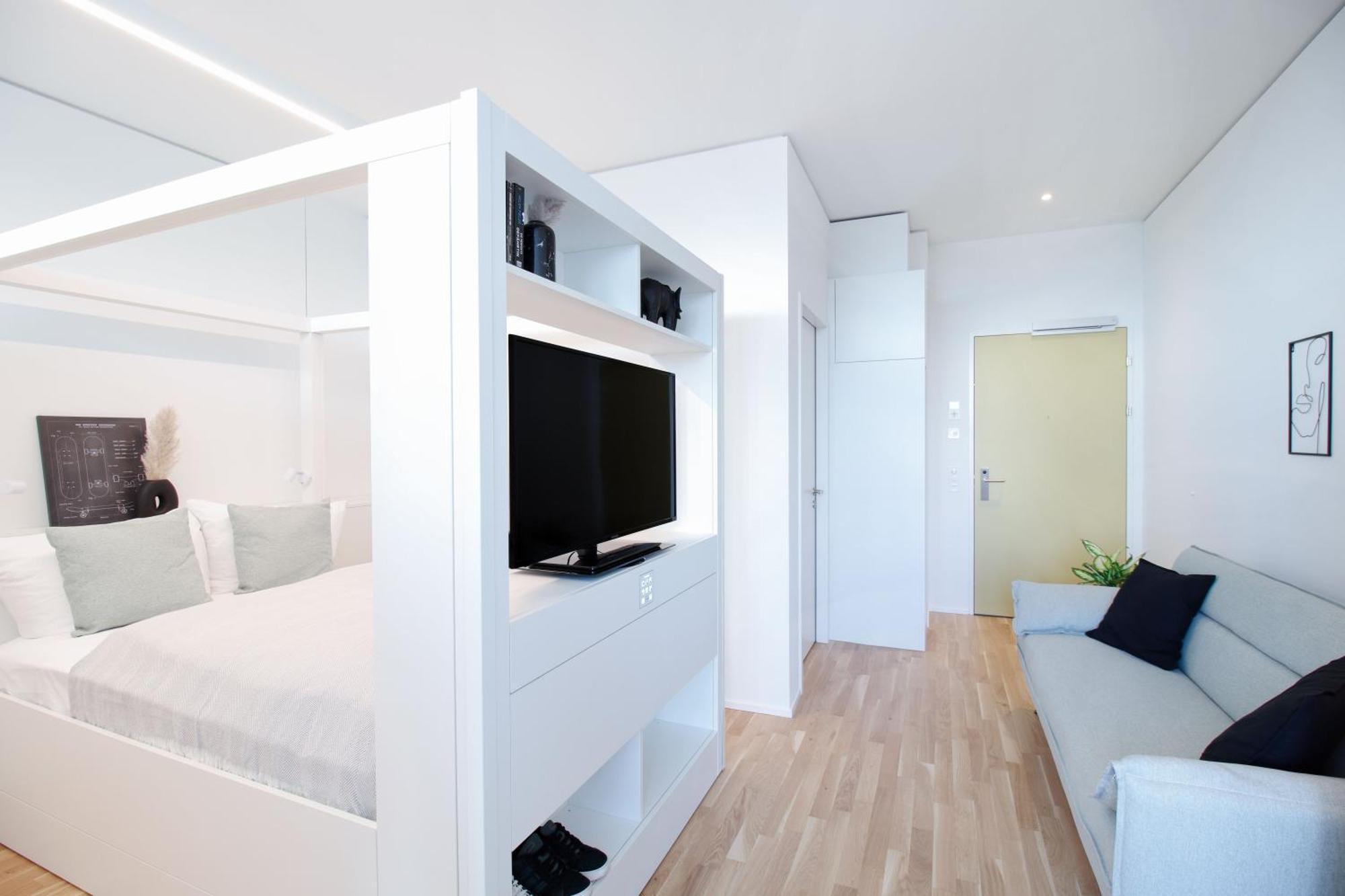 Loewe Apartments Am Rheinfall نيوهاسن ام رينفا المظهر الخارجي الصورة