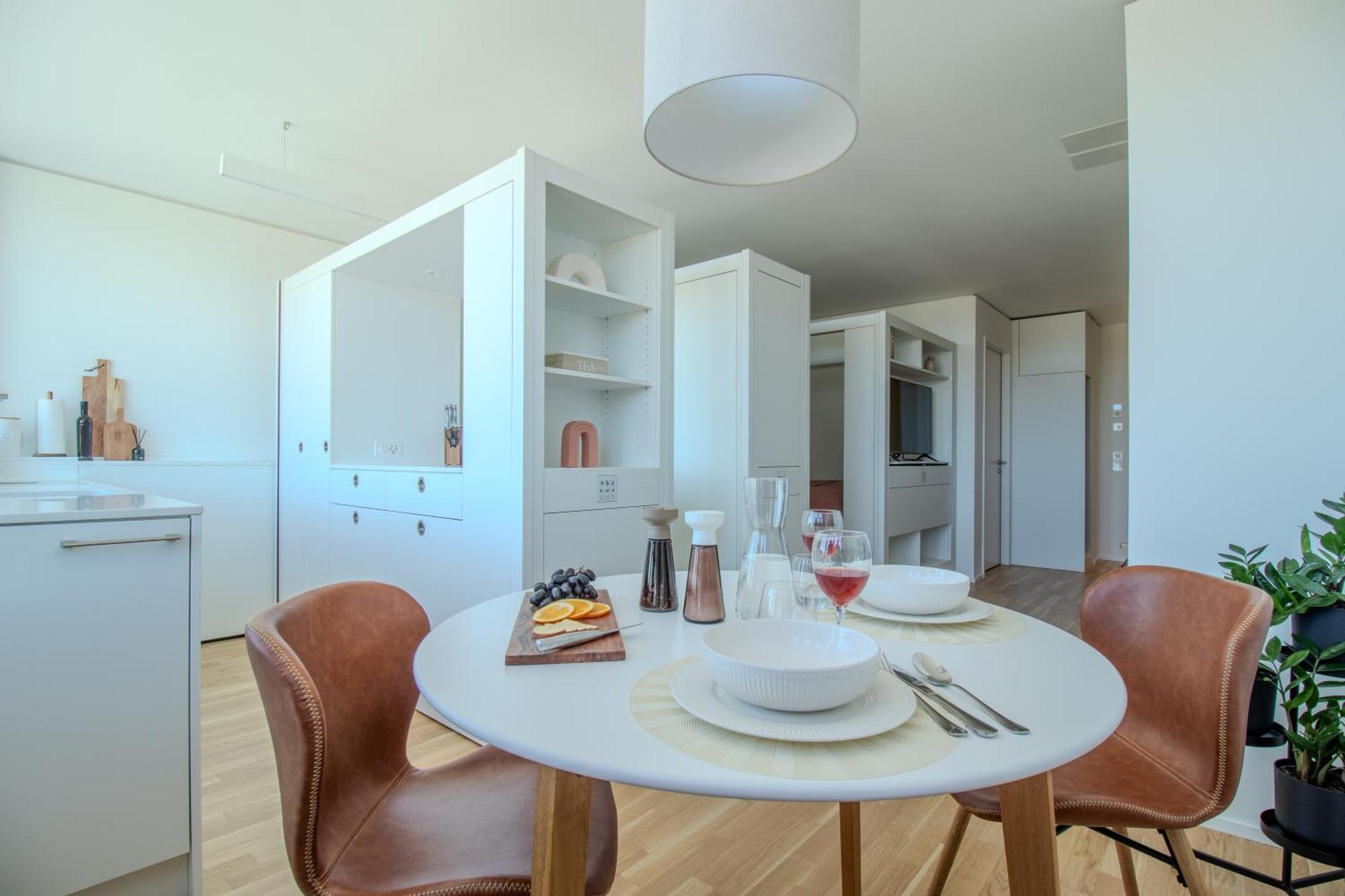Loewe Apartments Am Rheinfall نيوهاسن ام رينفا المظهر الخارجي الصورة