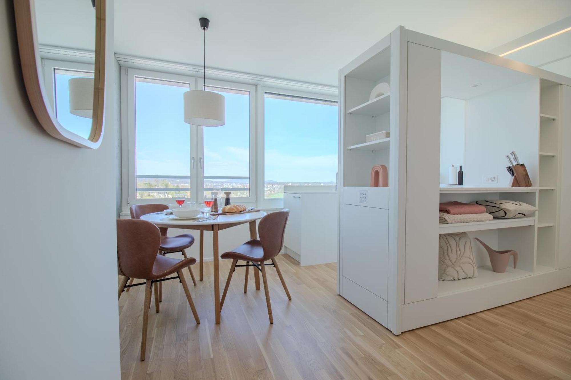 Loewe Apartments Am Rheinfall نيوهاسن ام رينفا المظهر الخارجي الصورة